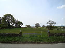 Grazing land to let at Miry Lane, near Holmfirth